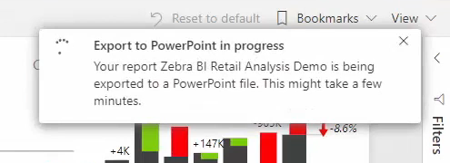 power bi to presentation