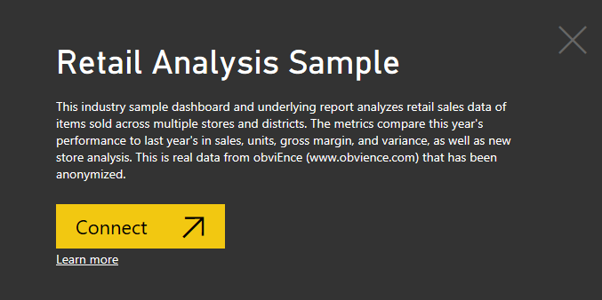 Retail Analysis Sample